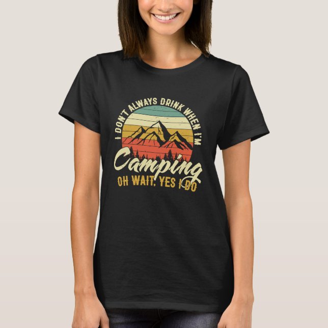 Drickning av alkoholdrycker och Ord T Shirt (Framsida)