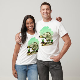 Drickning av fiskskjortor och jacka t-shirt