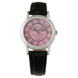 Drickning av Glitter Mor Watch Armbandsur