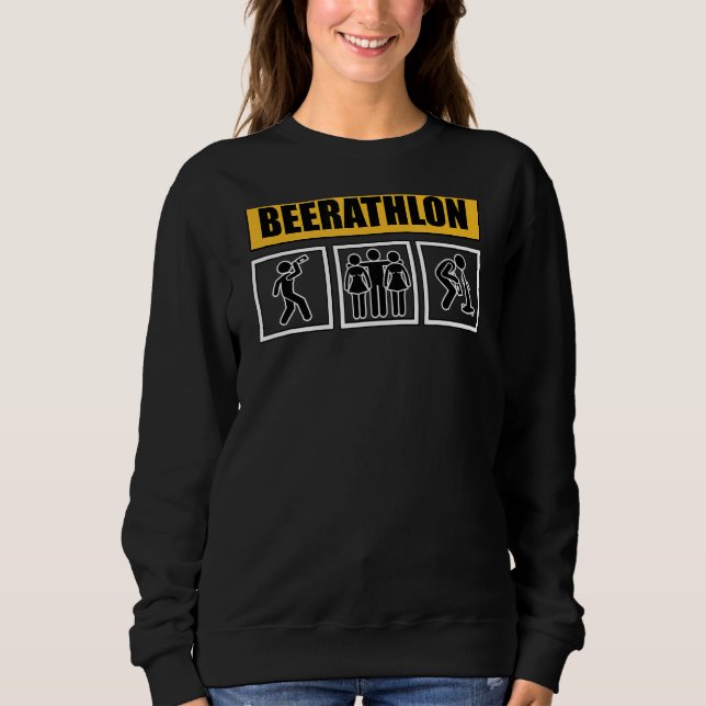 Drickning av ölbergsöl Drinker T Shirt (Framsida)