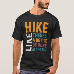 Drickning av Vin - precis som han finns det en Fla T Shirt
