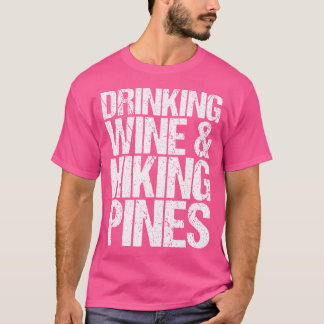 Drickning av Vin som hyr Gräs utomhuscamping T Shirt