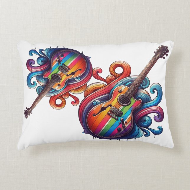 Drickning Ljud Prydnadskudde (Framsidan)