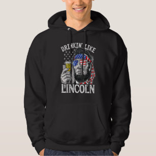 Drickning som Lincoln 4:e juli Manar Abraham Meri Hoodie