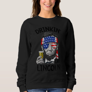 Drickning som Lincoln 4:e juli Manar Abraham Meri T Shirt