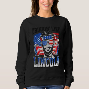 Drickning som Lincoln 4:e juli Manar Abraham Meri T Shirt