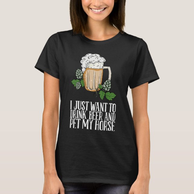 Dricksdag 1 för beerpongöl t shirt (Framsida)