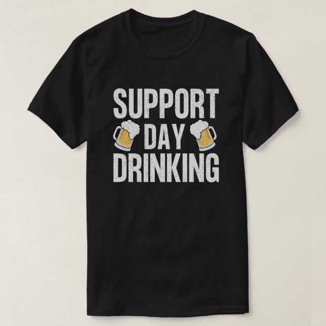 Dricksdag för rattfylleri med gift-stöd t shirt (Design framsida)