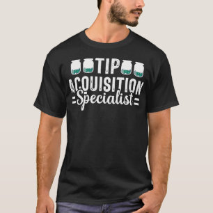 Dricksförvärvsspecialist Bartender Humor Rolig T Shirt