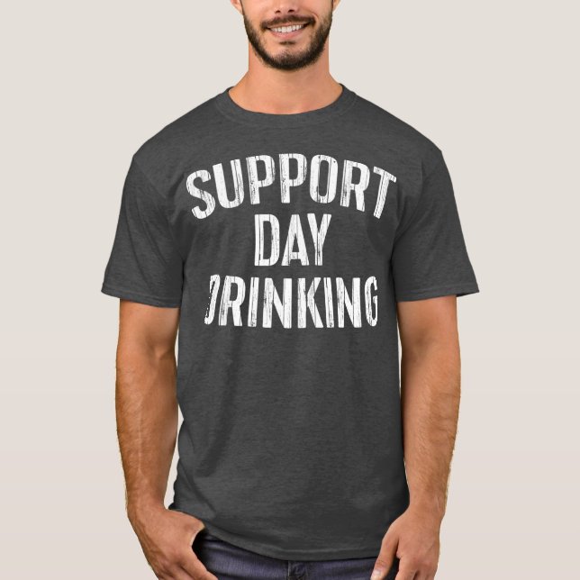 Dricksgåva från supportdag t shirt (Framsida)