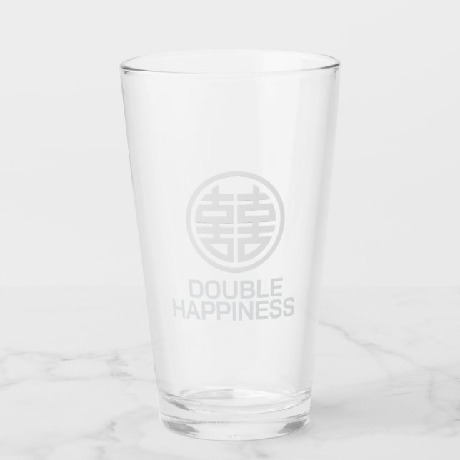 Dricksglas/Dubbla lycka/Glas Kopp (Framsida)