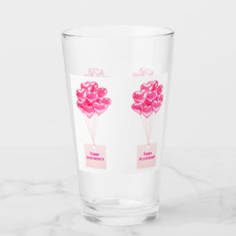 Dricksglas för lycklig-årsdagen glaskopp