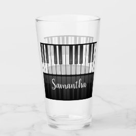 Dricksglas för Piano Tangentbord-design Glaskopp