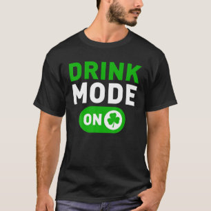 Dricksläge på den bekväma St. Patrick-Dag Irish Ho T Shirt