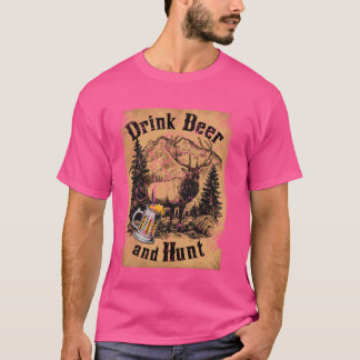 Dricksöl och stöttgåvor till jägare i Älskare T Shirt
