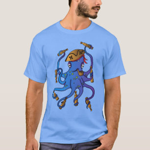 Dricksrö för havskräfta i Pirat T Shirt
