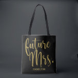 Dricksteamet guld och Black Glitter Bachelorette Tygkasse<br><div class="desc">Dricksteamet guld och Black Glitter Bachelorette</div>