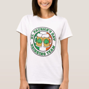 Dricksteamet i saint patrick's day tee shirt
