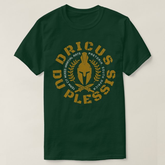 Dricus Du Plessis TShirt T Shirt (Design framsida)