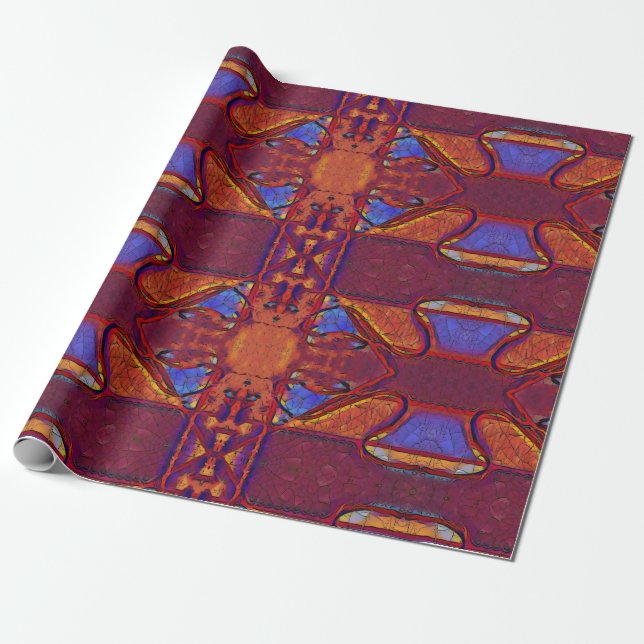 Dried Earth Presentpapper (Utrullad)
