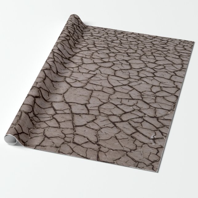 Dried soil presentpapper (Utrullad)