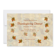 Drift av Höst löv Thanksgiving