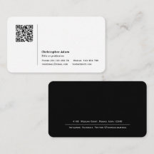Drift av Modern Simple Elegant QR-Professionell QR