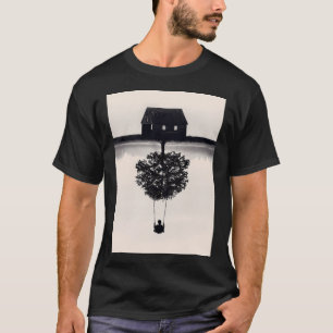 Drift Away (svart-vit) T Shirt