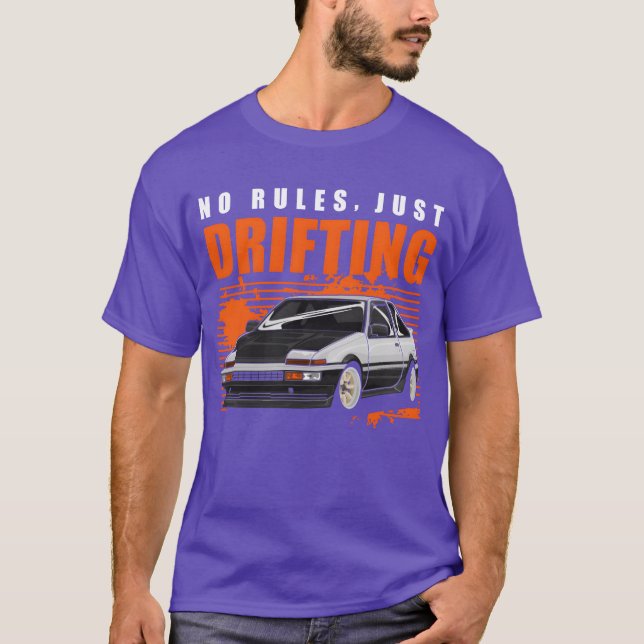 Drift Car Cross pojke T Shirt (Framsida)