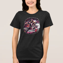 Drift Drottning JDM Sportbil Racingplagg T Shirt