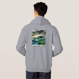 Drift in i yttre rymden | Alien Street Racer Graph Hoodie