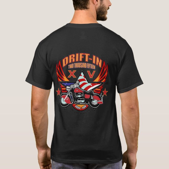 Drift-in-Vintage T-shirt (Baksida)