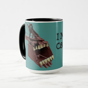 DRIFT INGENJÖR BUCKET W/ TEETH NEEDS COFFEE MUGG