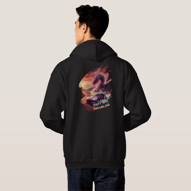 Drift Into Dreamland Tröja Hoodie (Hel baksida)