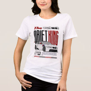 Drift Kung - Master of Underground Tävla T Shirt