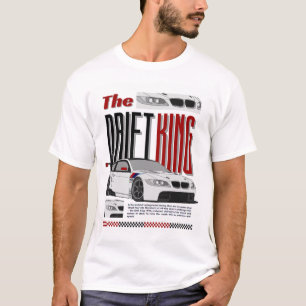 Drift Kung - Master of Underground Tävla T Shirt