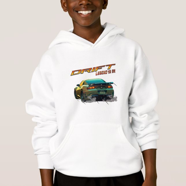 DRIFT LEGEND SUPRA MK4 - ANIME STIL T SHIRT (Framsida)