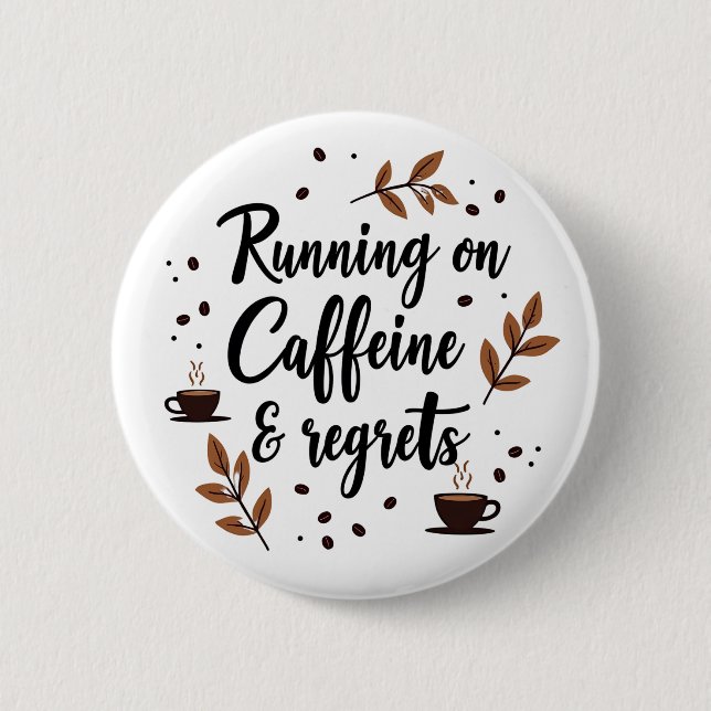 Drift på koffein och beklagar den estetiska offert knapp (Framsida)