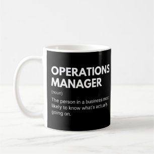 Driftchef Rollig Arbetsdefinition Kaffemugg
