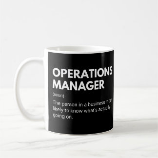 Driftchef Rollig Arbetsdefinition Kaffemugg