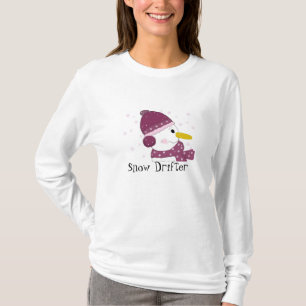 Drifter snögubbe - Snö T-shirt