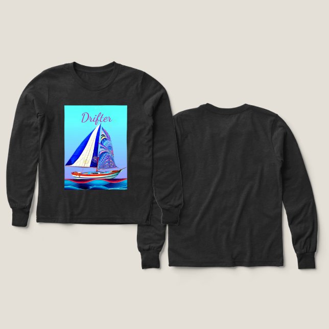 DRIFTER T SHIRT (Design framsida och baksida)