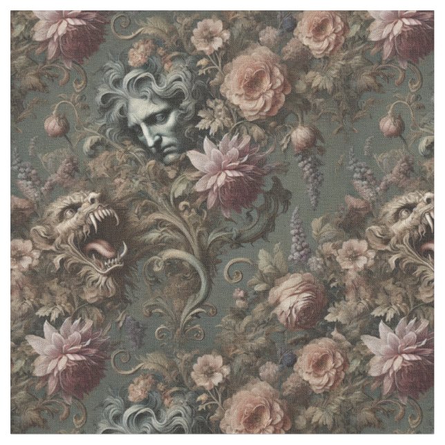 Drifthavarens paradox - Gothic Classic Tile Tyg (Närbild)
