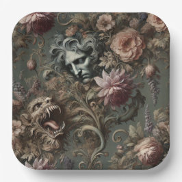 Drifthavarens paradox - Gothic Mythic Pillow