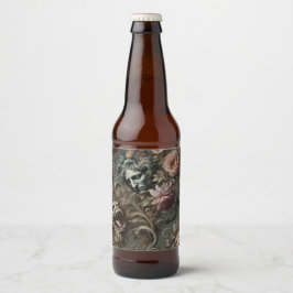 Drifthavarens paradox - Gothic Mythic Pillow Ölflaska Etikett