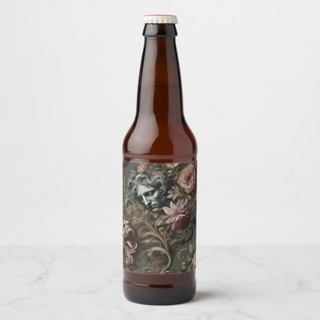 Drifthavarens paradox - Gothic Mythic Pillow Ölflaska Etikett (Framsida)