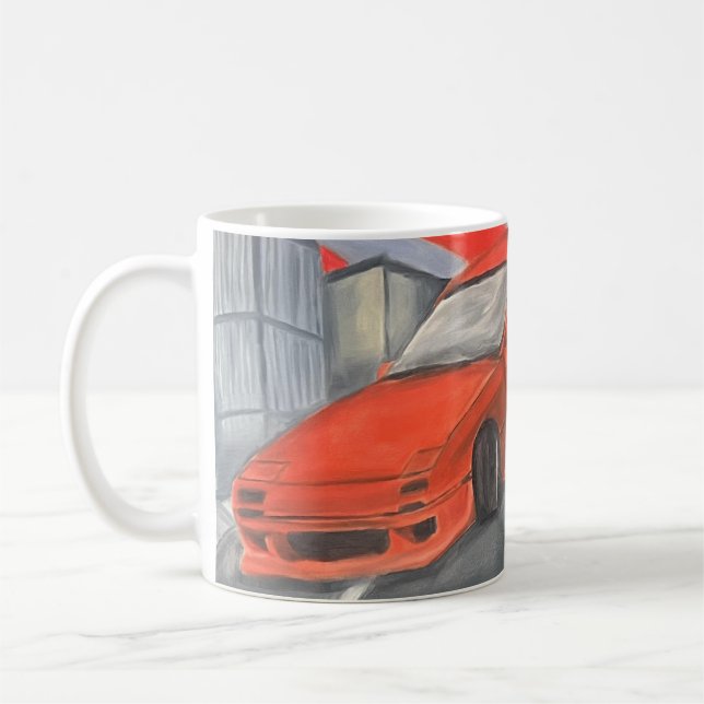 Drifting i himlen kaffemugg (Vänster)