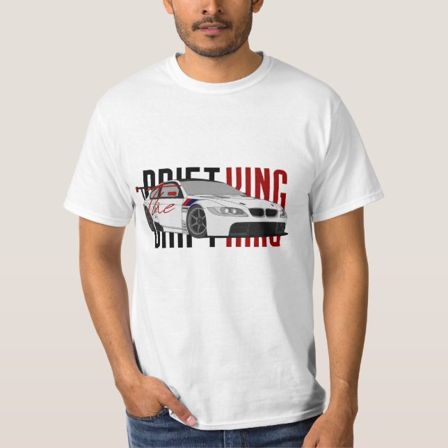 Drifting Machine – Speed & Smoke t shirte  T Shirt (Framsida)