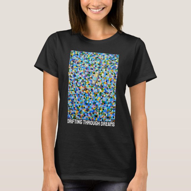Drifting through Dreams Målning av Alfred Fox T Shirt (Framsida)