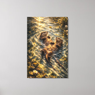 Drifting Together | Utter Art | Sträckt Canvas